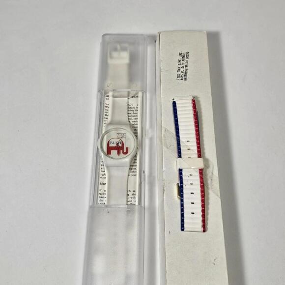 Other - Bush Vs. Dukakis 1988 Presidential Race Collector’s Watches - New Old Stock Vtg